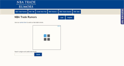 Desktop Screenshot of nba-trade-rumors.com